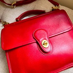 Vintage Coach Leather Willis Bag